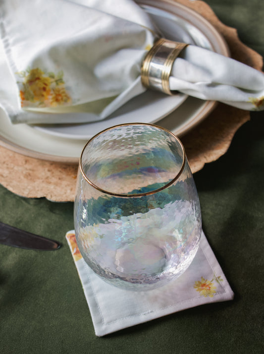Yellow Rose Coaster