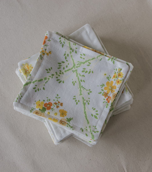 Yellow Rose Coaster