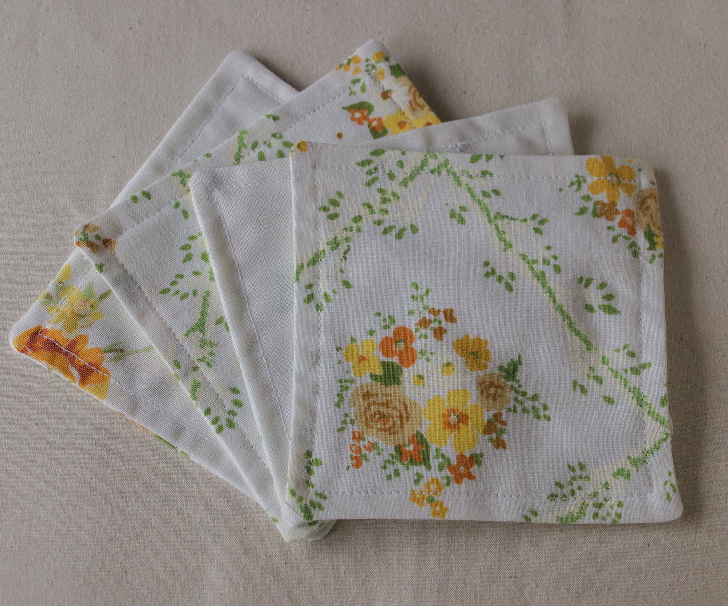 Yellow Rose Coaster