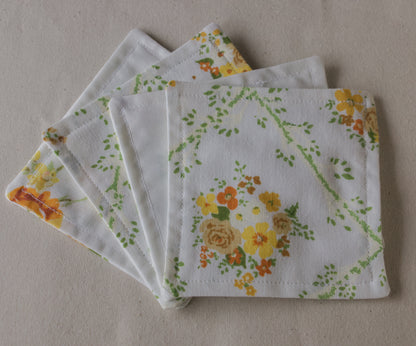 Yellow Rose Coaster