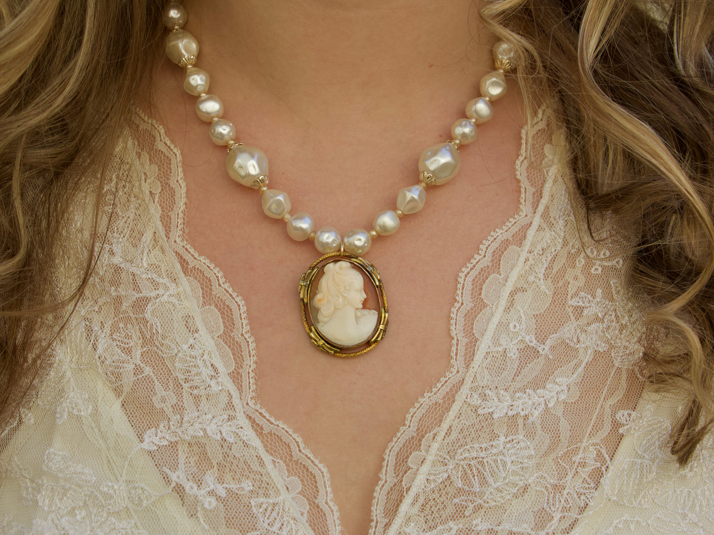 Court Portrait Necklace