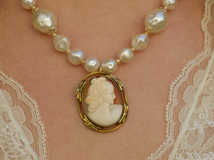 Court Portrait Necklace