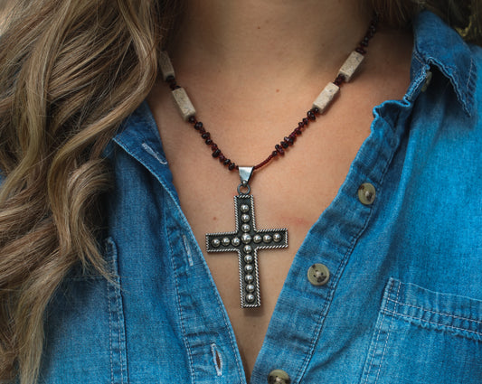 Everlasting Wine Necklace