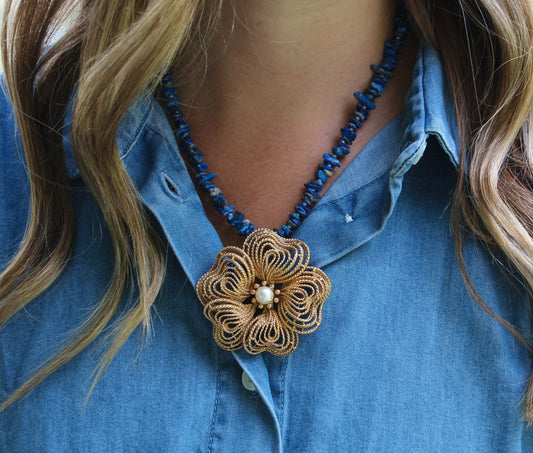 Frontier Flower Necklace