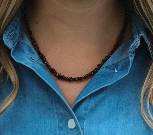 Heritage Maroon Necklace