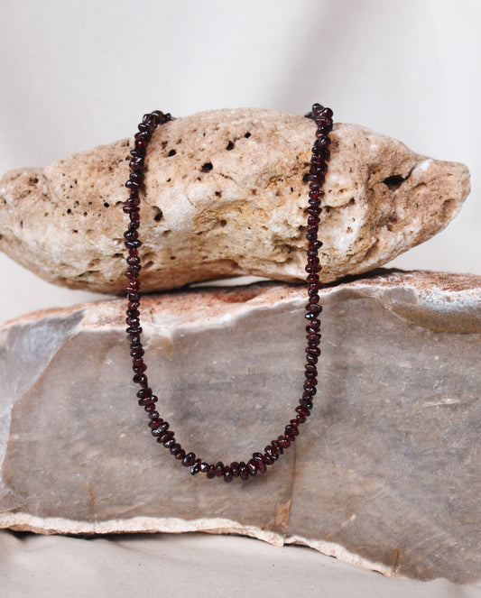 Heritage Maroon Necklace