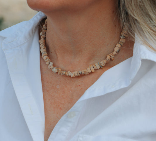 Lynn Limestone Necklace