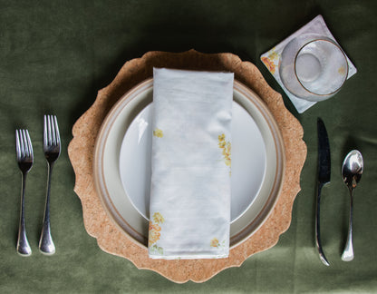 Yellow Rose Dinner Napkin