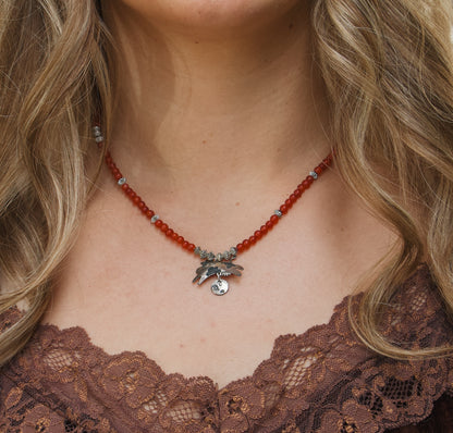 Silver Moon Necklace