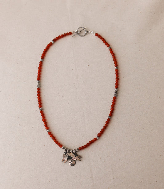 Silver Moon Necklace