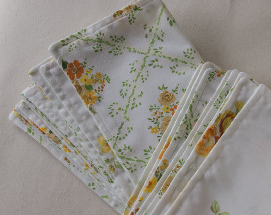 Yellow Rose Tea Napkin