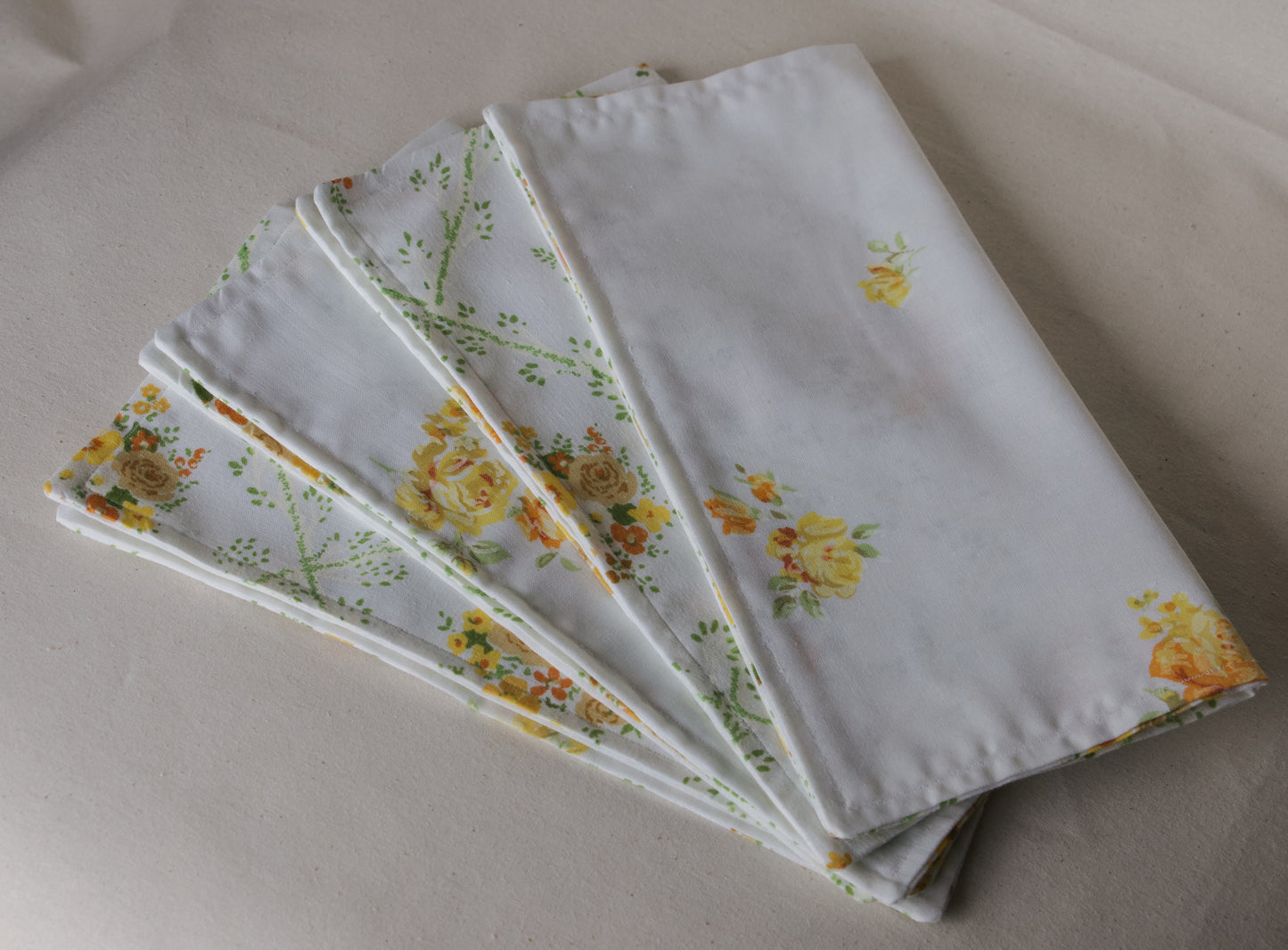 Yellow Rose Tea Napkin