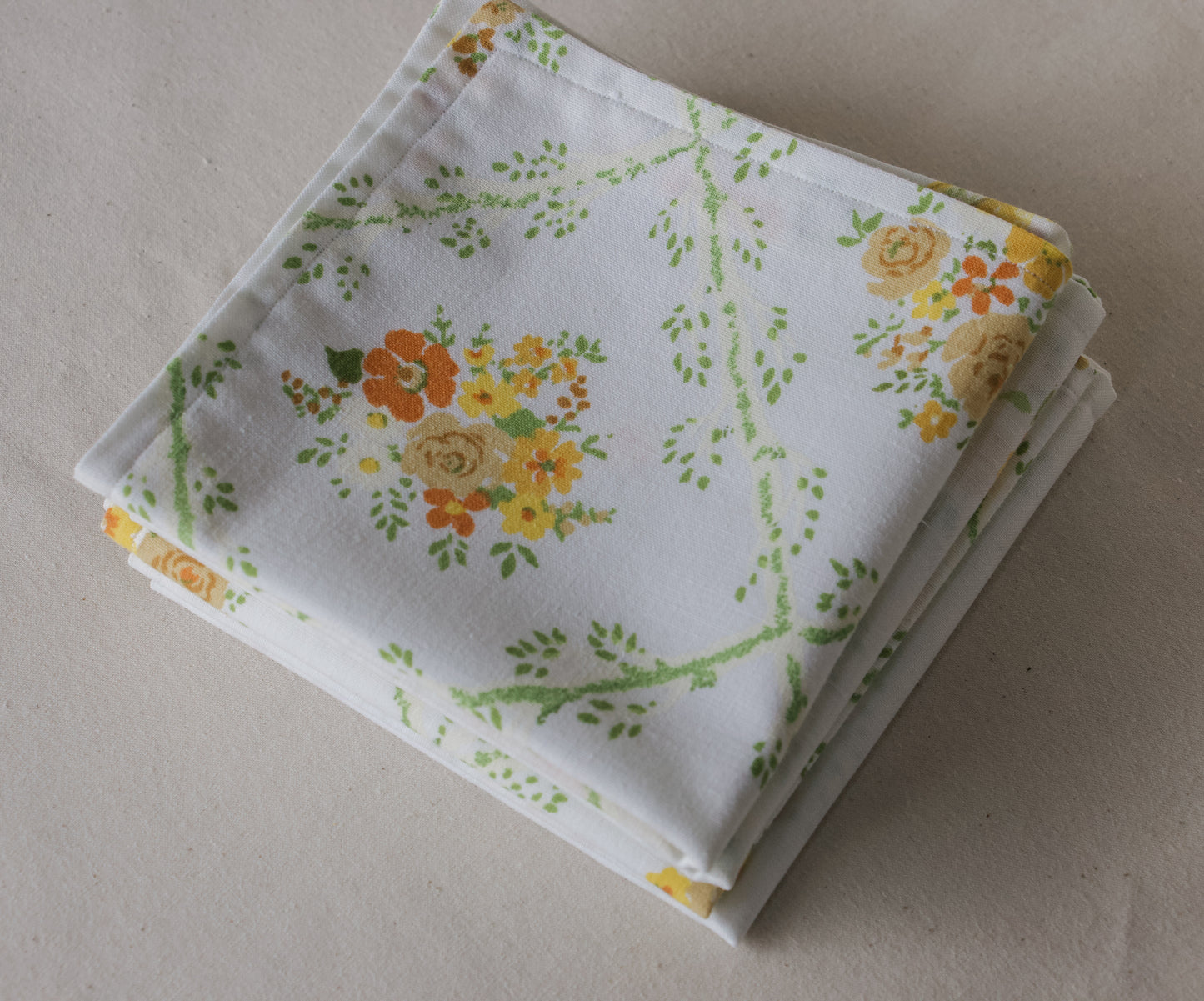 Yellow Rose Tea Napkin