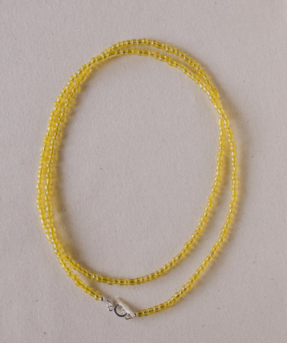 Yellow Rose Necklace