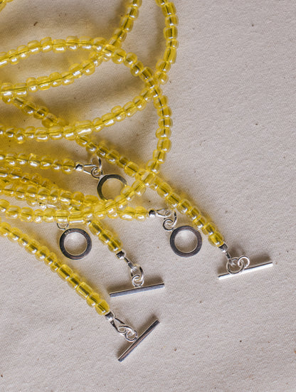 Yellow Rose Necklace